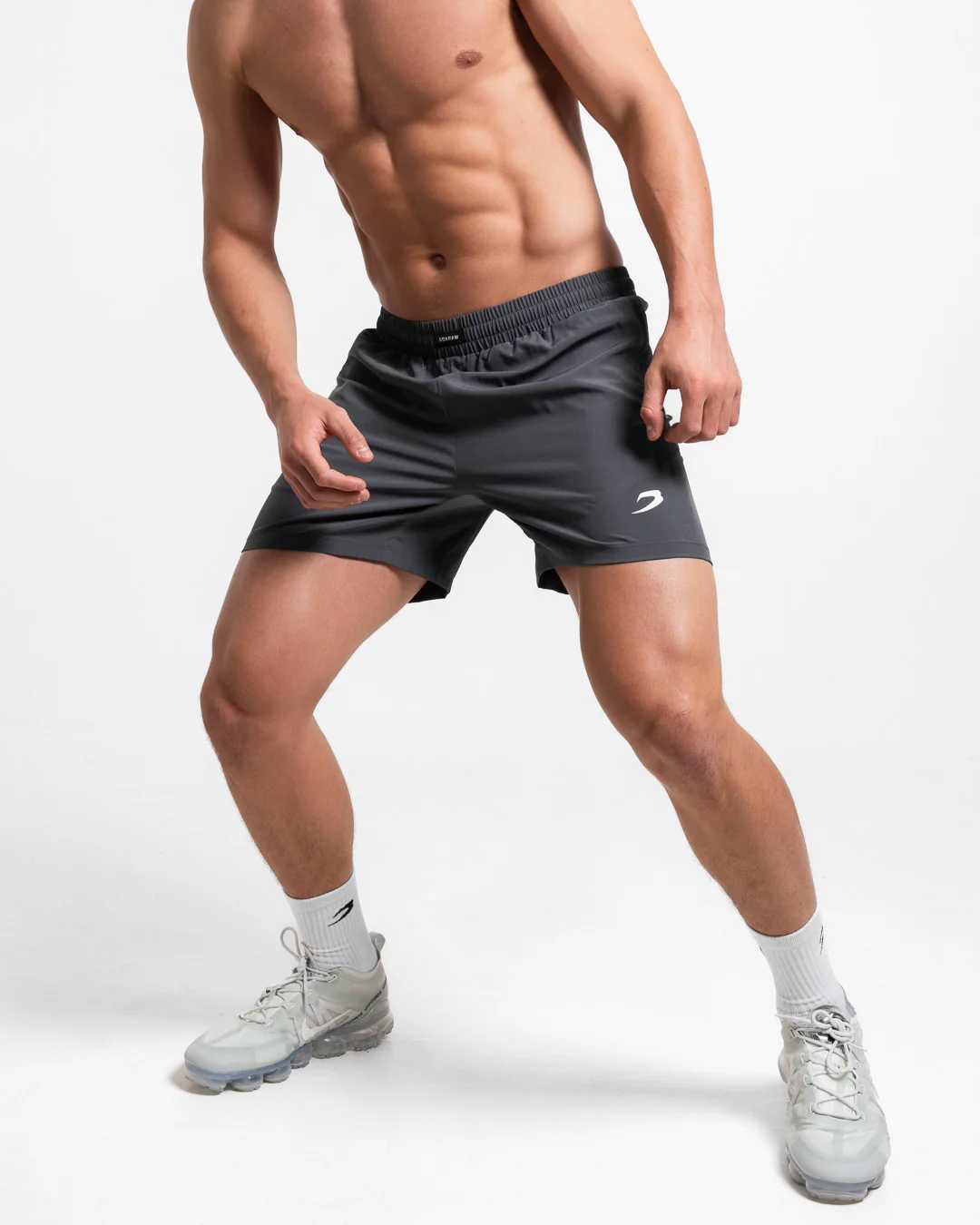 Valdes 5" Shorts - Charcoal - Image 4
